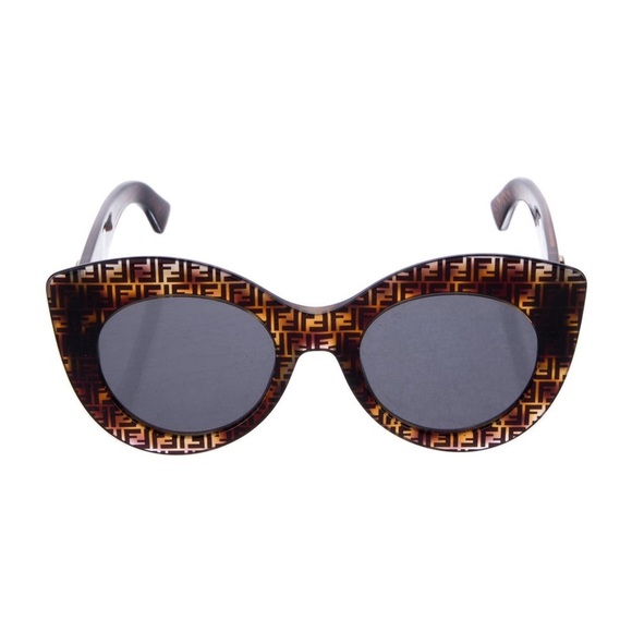 Fendi Accessories - Fendi FF Logo Cat-Eye Sunglasses